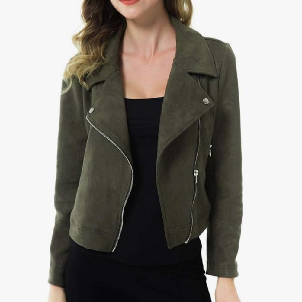 Women’s Faux Suede Jacket